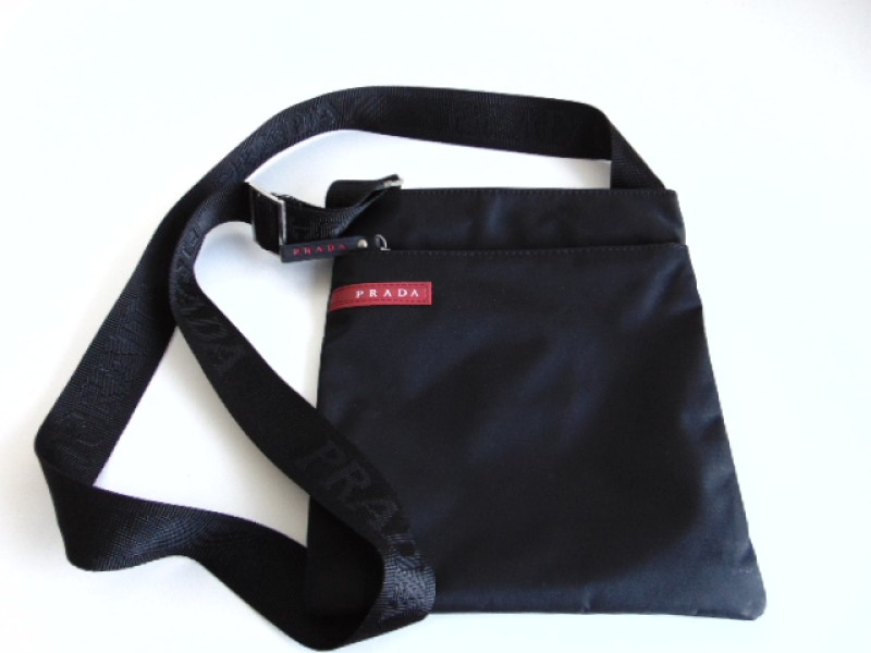 Mini Crossbody Bag: Prada, Tessuto