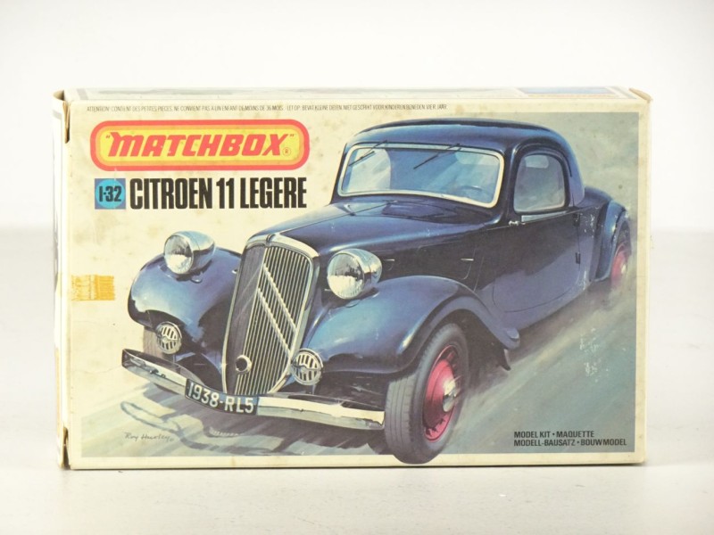 Matchbox Citroën 11 Legere. Bouwmodel.
