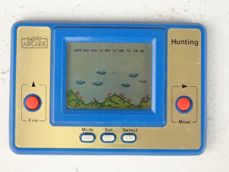 Retro game: Mini Arcade, Hunting.