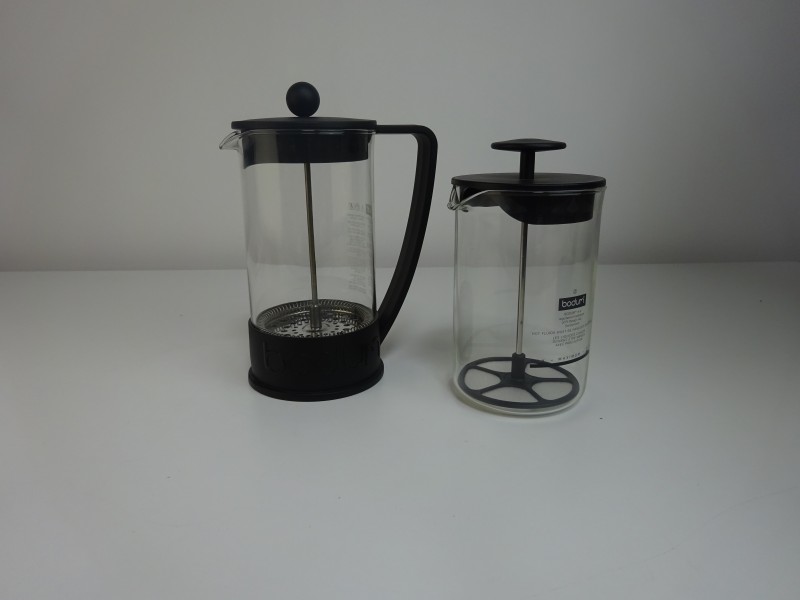 2 Koffiemakers: Bodum, PI Design AG, Zwitserland
