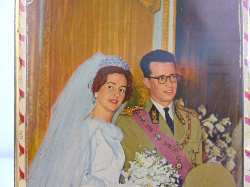 Koning Boudewijn en Koningin Fabiola, Blikken doos 1960