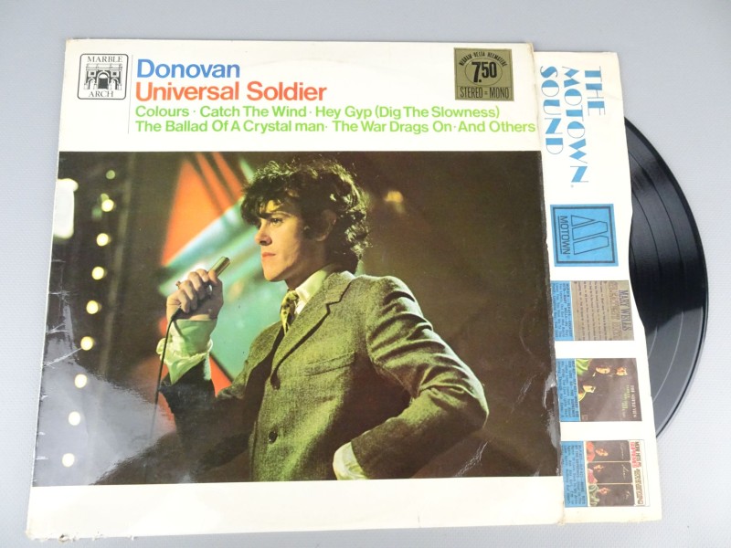 Vinyl album: Donovan, Universal Soldier.