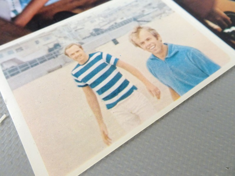 Verzameling geprinte foto’s/kaartjes van de Beach boy's.