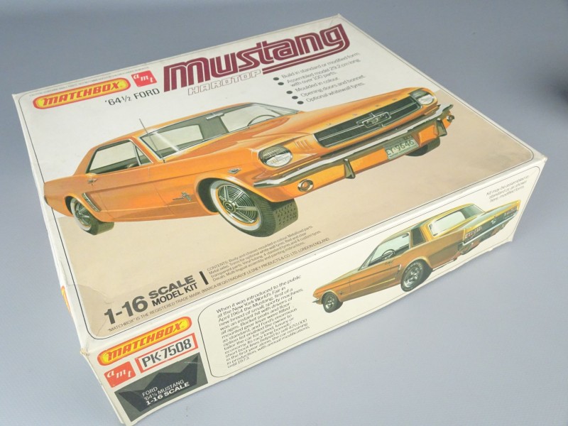 Vintage toy: Matchbox ’64 1/2 Ford Mustang Hard Top.
