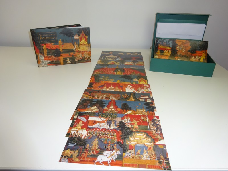 Doos: Het Leven van de Boeddha, Boek + Postkaarten