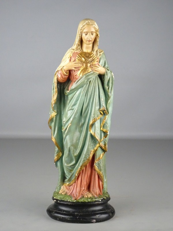 Maria beeld uit Gips
