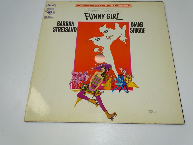 LP Soundtrack: Funny Girl, Barbra Streisand, Omar Sharif, 1968