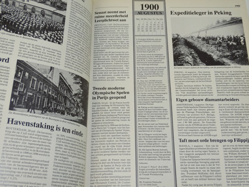 Dik Boek: Kroniek Van De 20Ste Eeuw, Elsevier, 1985