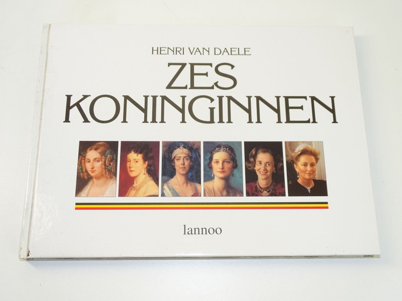 Boek: Zes Koninginnen, Henri Van Daele, 1997