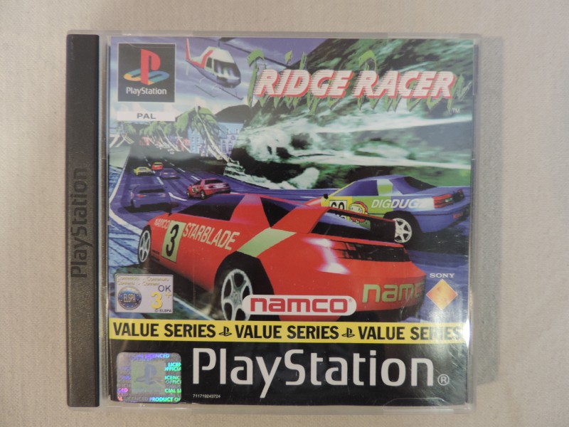 PS1 spel Ridge Racer