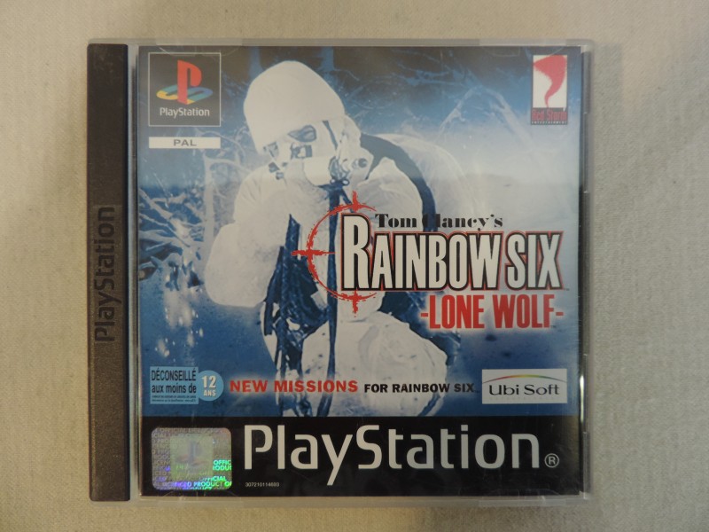 PS1 spel Rainbow Six Lone Wolf