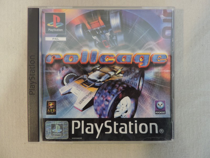 PS1 spel Rollcage