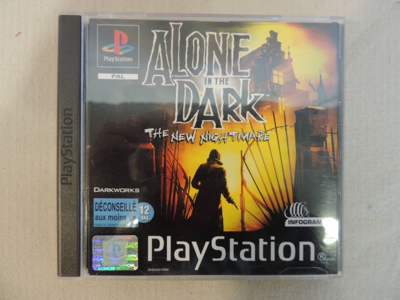 PS1 spel Alone in the Dark