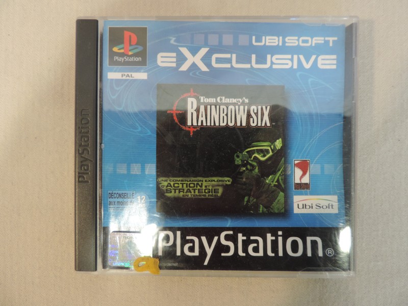 PS1 spel Rainbow Six