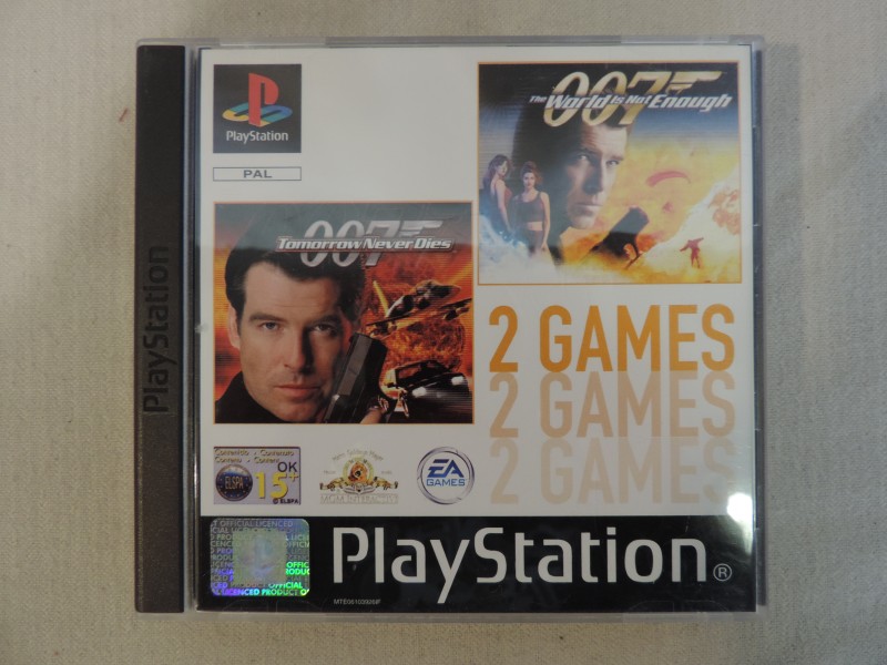 2 PS1 spelletjes James Bond 007