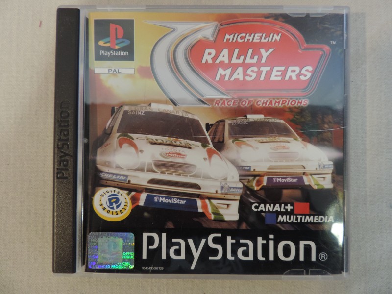 PS1 spel Michelin Rally Masters