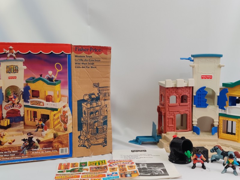 Fisher-Price "Western Town" (77052) [Compleet]