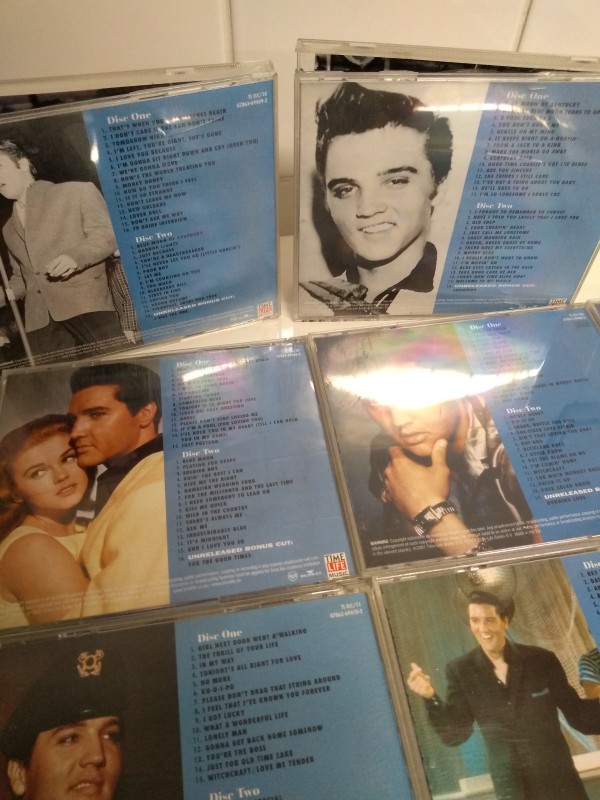 Elvis Presley CD collectie