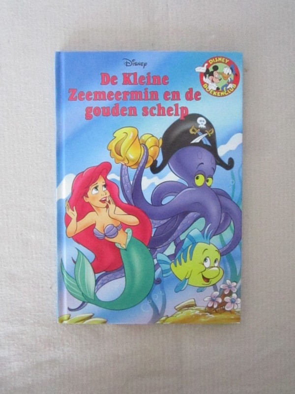 Disney voorleesboek: De kleine zeemeermin en de gouden schelp