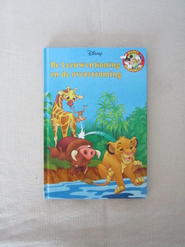 Disney voorleesboek: De leeuwenkoning en de overstroming