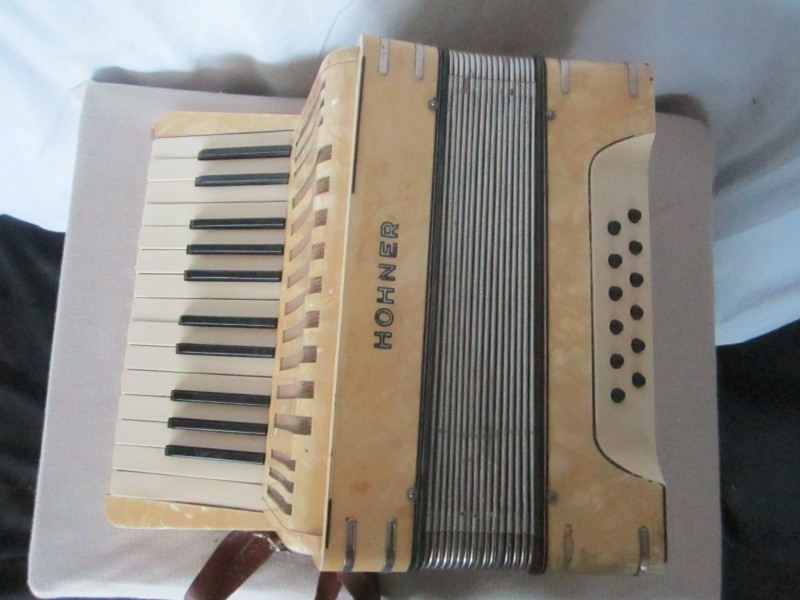 Vintage accordeon Hohner