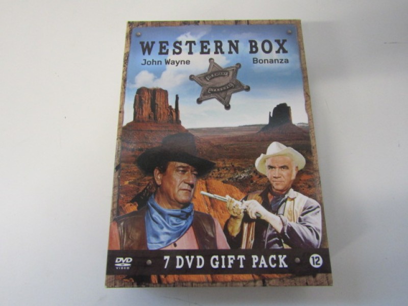 Western DVD Box: John Wayne, Bonanza