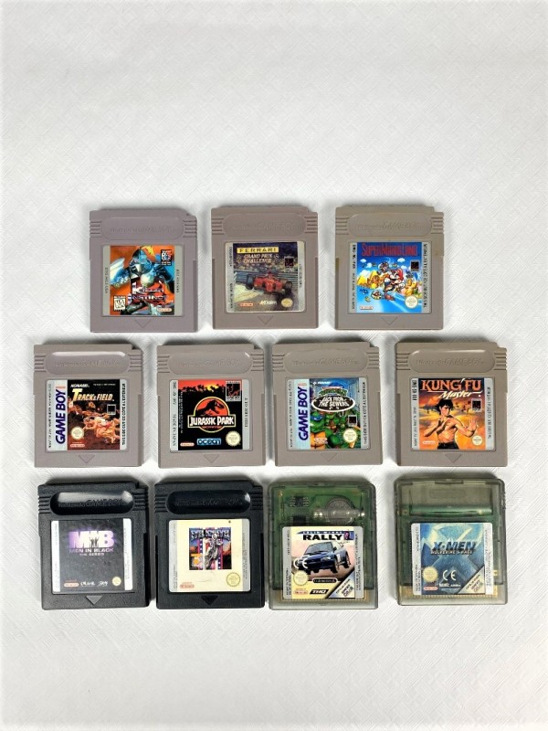 Lot van 11 Nintendo GameBoy spelletjes