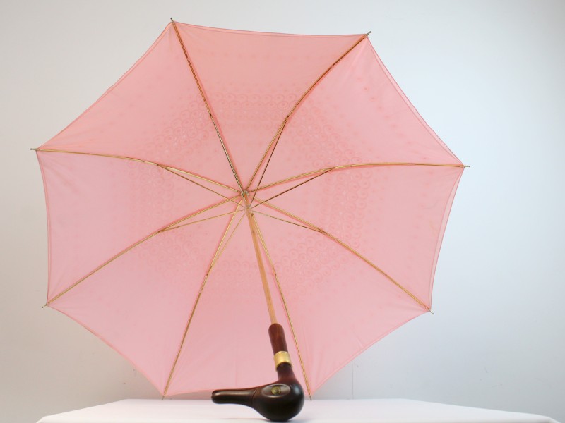 Vintage eendenhoofd paraplu
