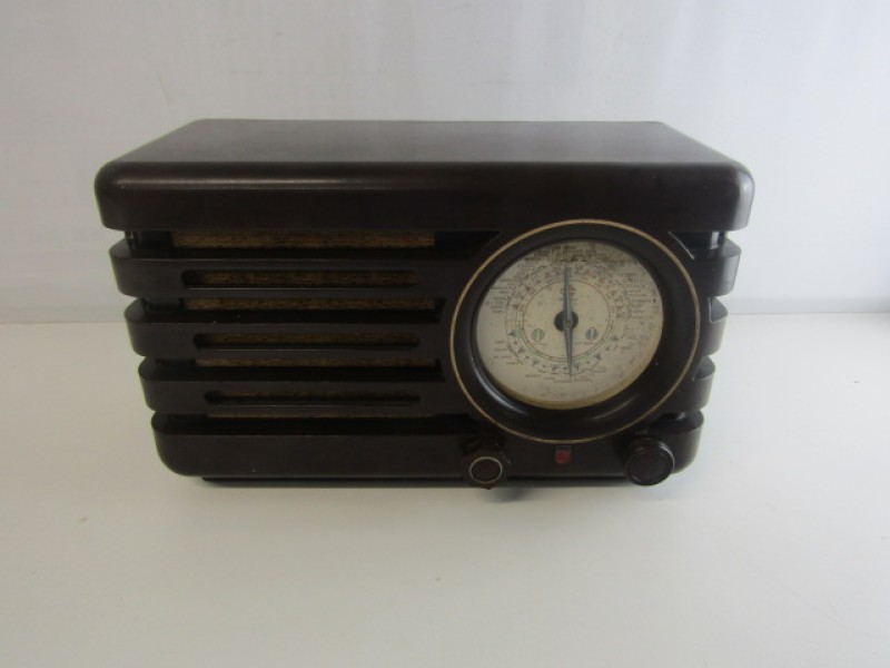 Philips - BX 373 A - Bakeliet Buizenradio