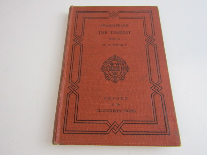 Boek, Shakespeare The Tempest 1921