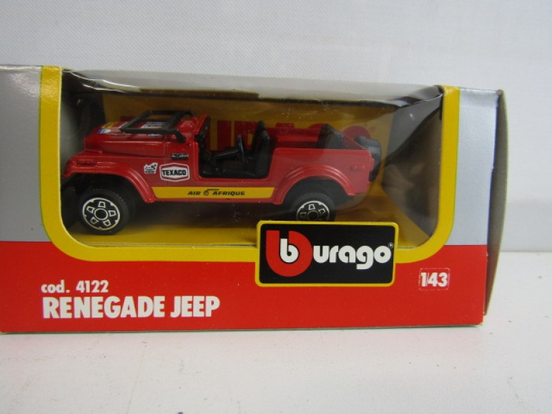 Schaalmodel Bburago, Renegade Jeep , 1/43
