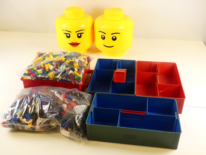 Lego bakjes + opbergboxen