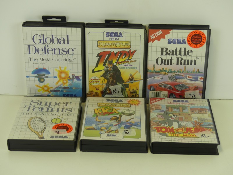 Lot Sega Master System games