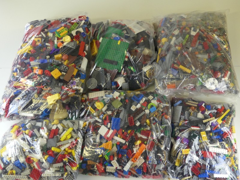 15kg Diverse Lego blokjes
