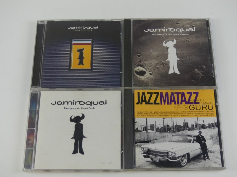 Jamiroquai + Guru cd's