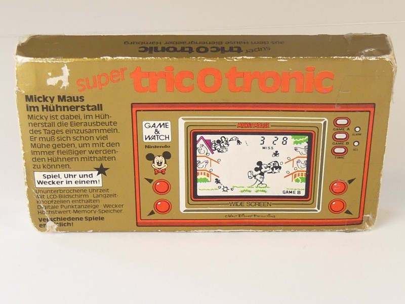 Vintage Game & Watch - Mickey Mouse wide screen