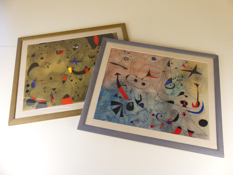 Joan Miró: 2 drukken