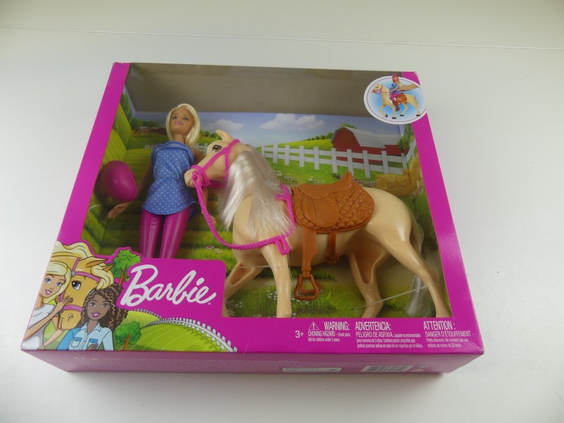 Barbie pop & paard set - originele verpakking