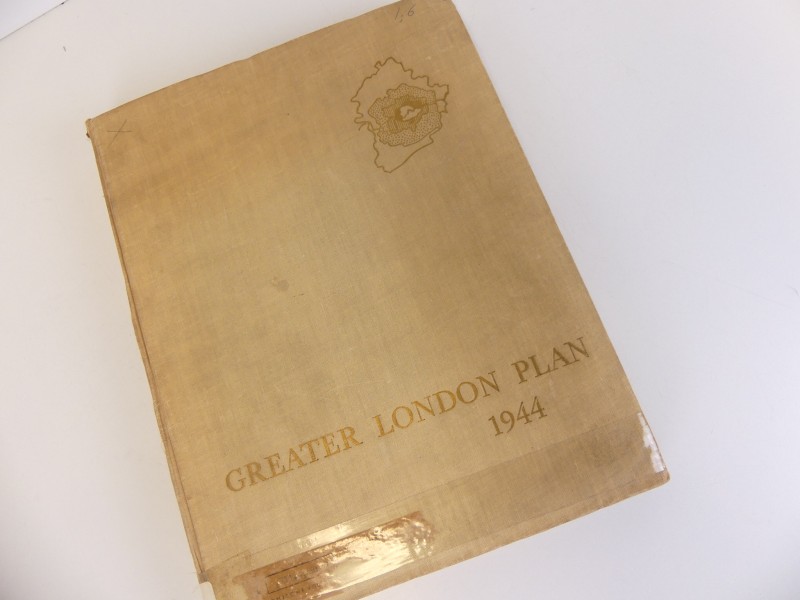 Antiquariaat: P. Abercrombie "Greater London plan 1944" 1945