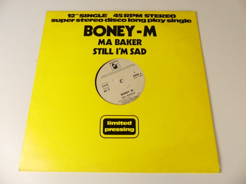 12" BoneyM Ma Baker limited Edition! Kringwinkel