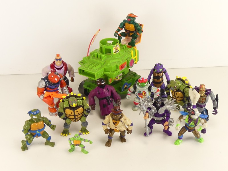 Uniek lot Teenage ninja turtles