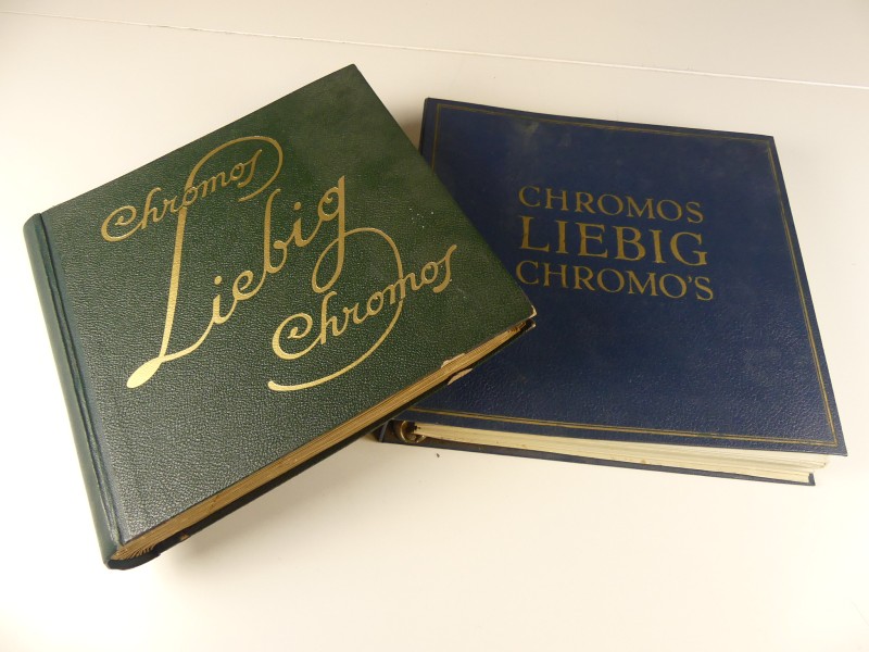 2 vintage chromoalbums ‘Liebig’