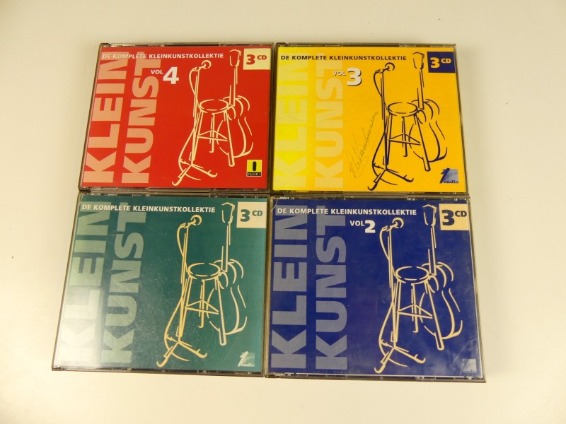 Kleinkunstkollektie volumes 1 tem 4
