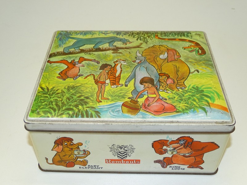 Blikkendoos: Jungle Book, Rombouts Koffie, 1965