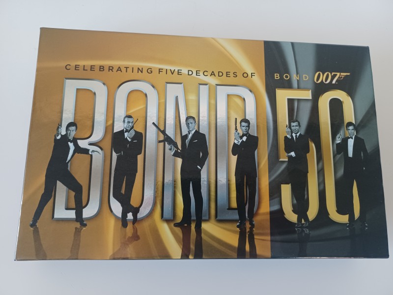 DVD-box five decades of james bond  007