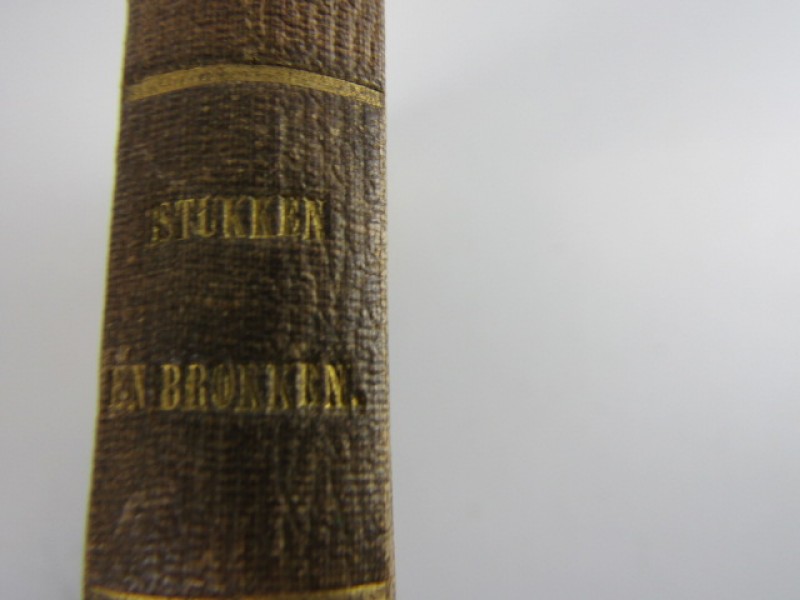 Antiek Boek, Stukken en Brokken, L. Vleeschouwer, 1851