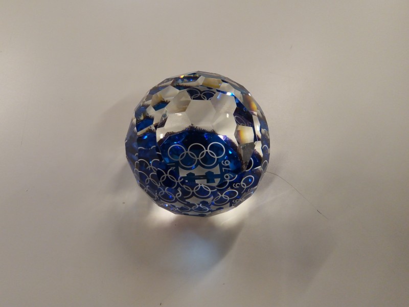 Swarovski - Olympic crystal ball 1976