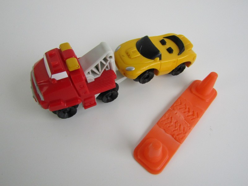 Fisher Price, Geo Trax: Speelgoed, Uitbreidingsset Auto's B4345, 2003