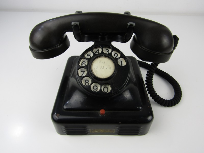 Bakelieten Telefoon: Bell Telephone Company, Belgique, 1947