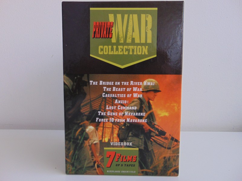 Video Box: Private War Collection, 7 Films
